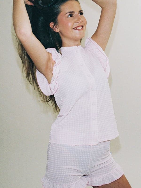KIDS Pauline Crinkle Top 1