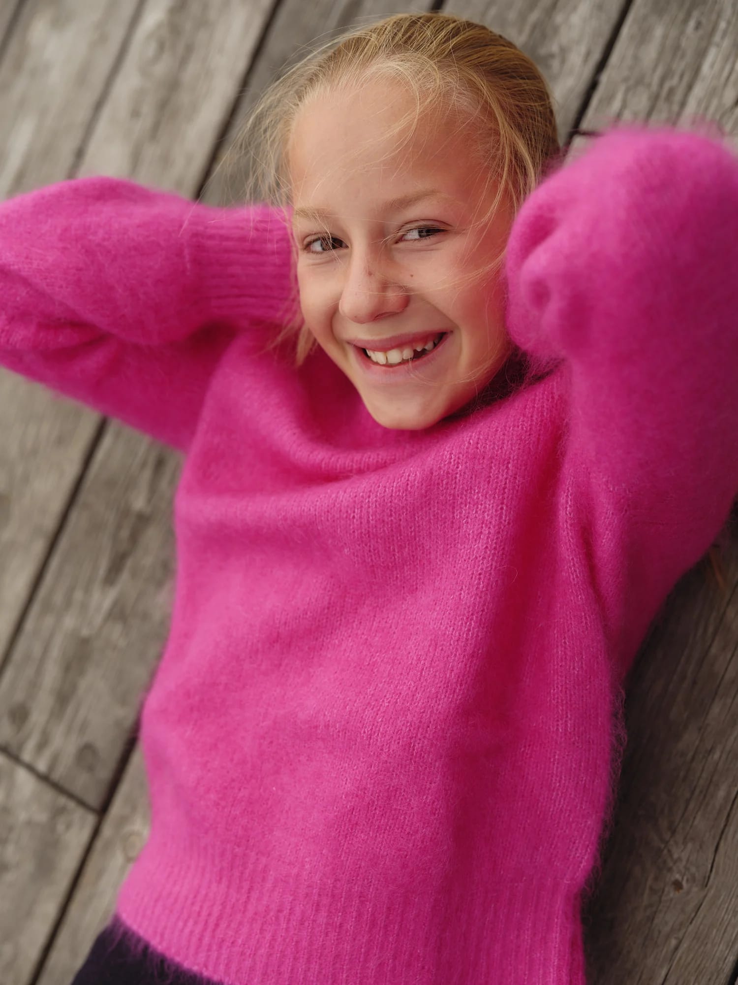 KIDS Mirabella chunky sweater