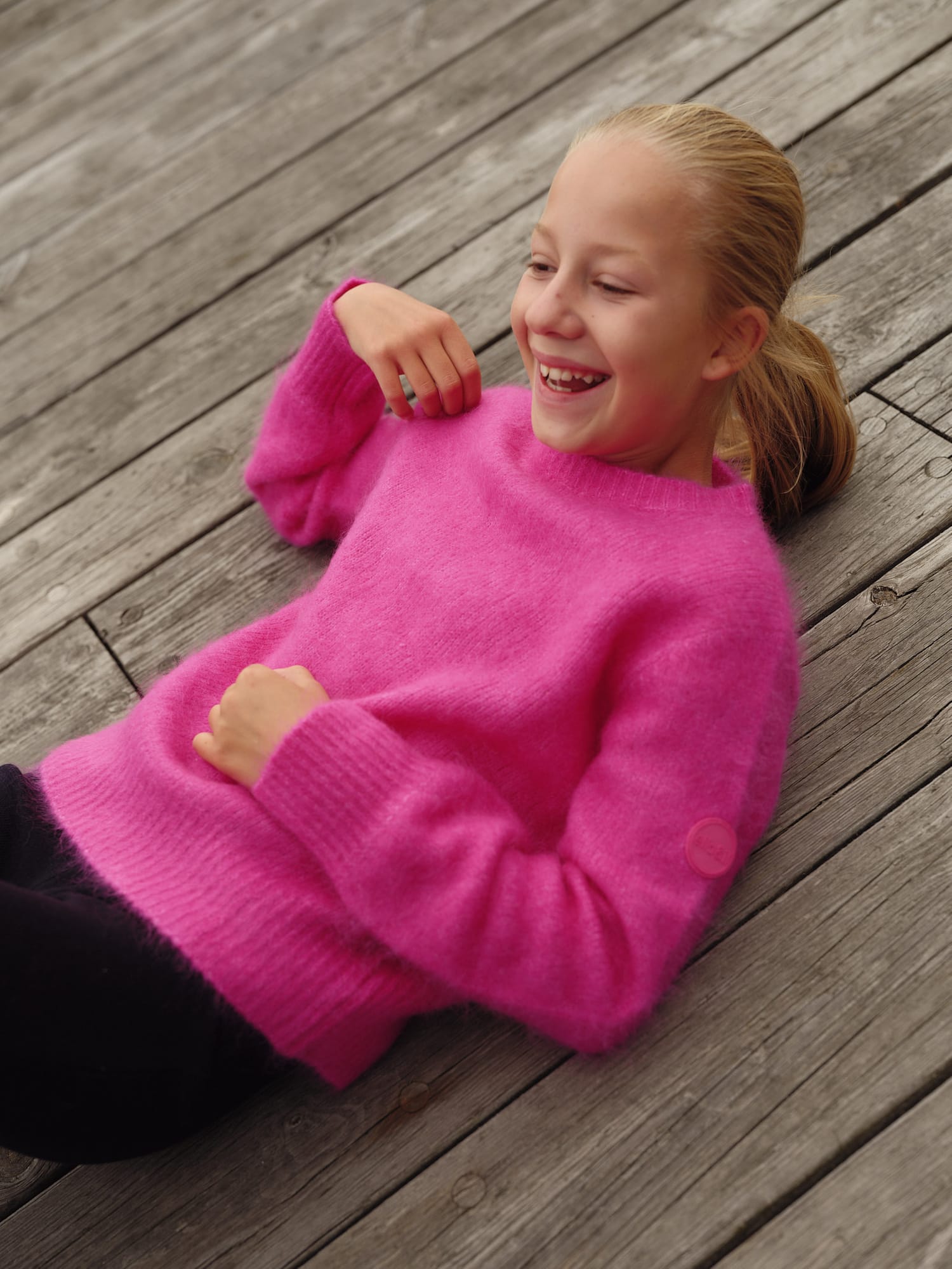 KIDS Mirabella chunky sweater