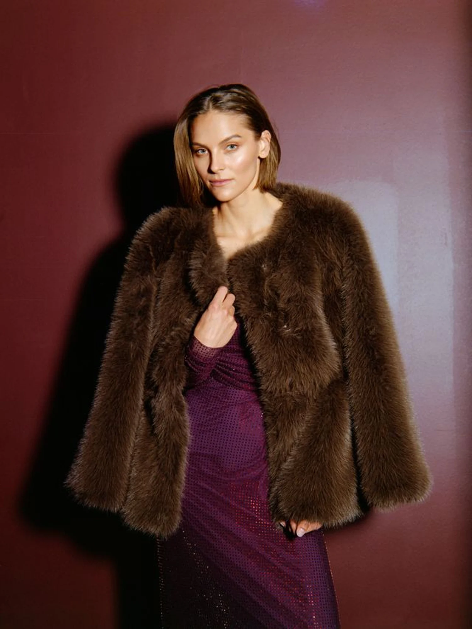 Grace Fake Fur Jacket