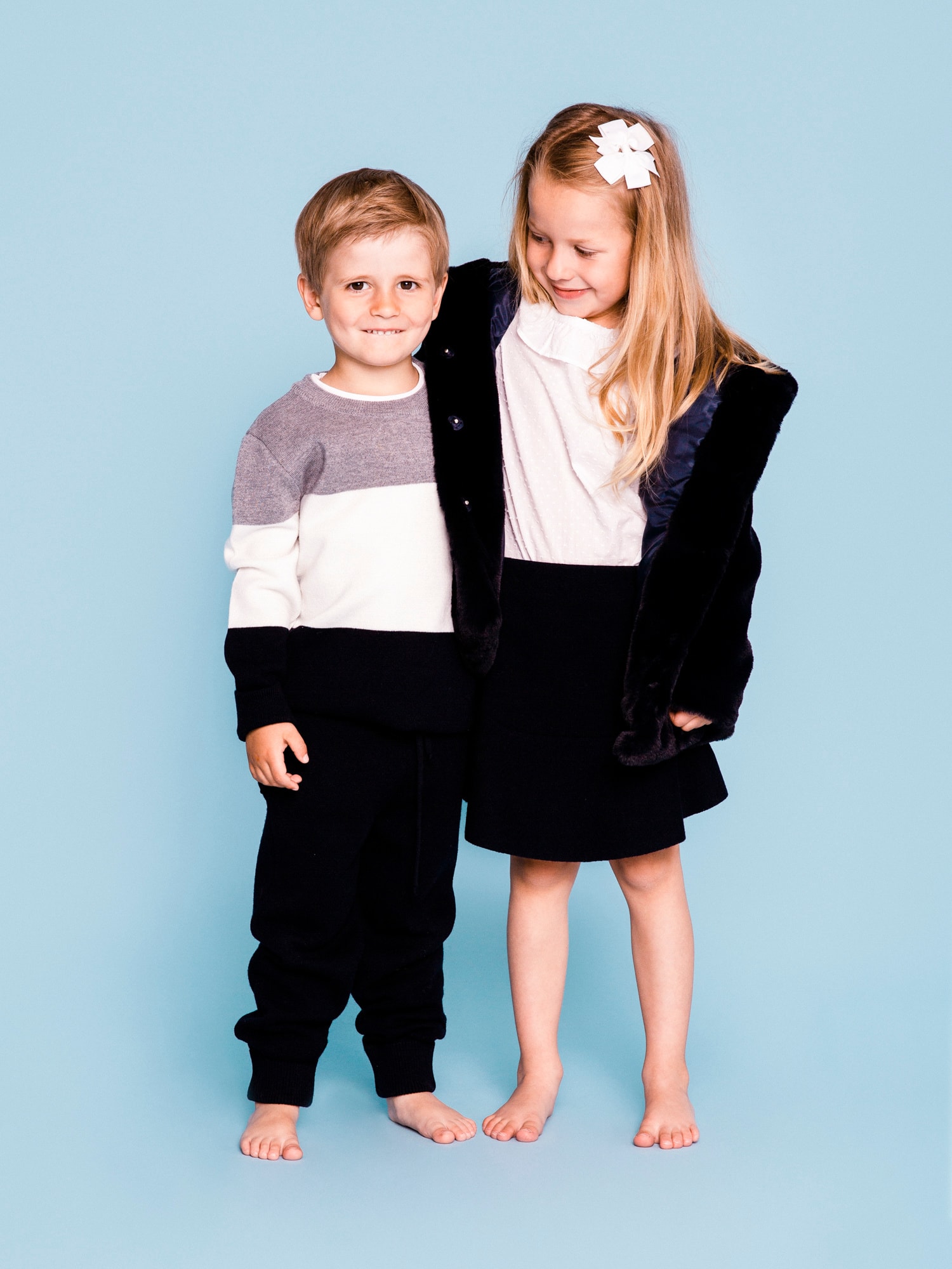 KIDS Sadie merino skirt
