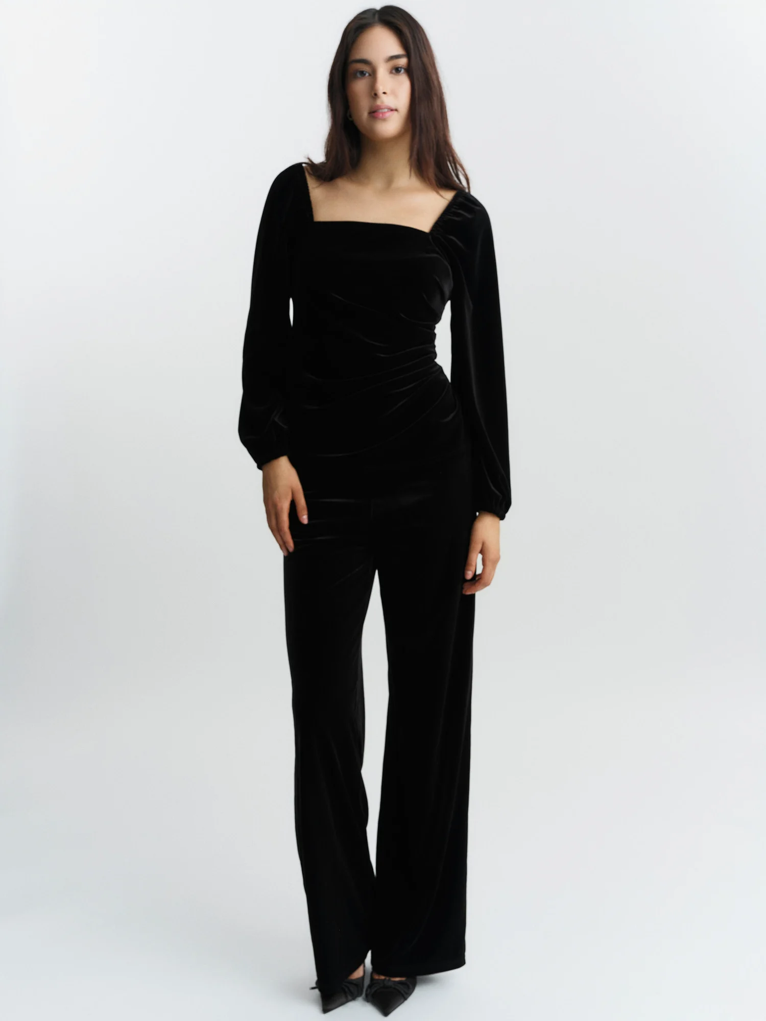 Madeleine Velour Pants