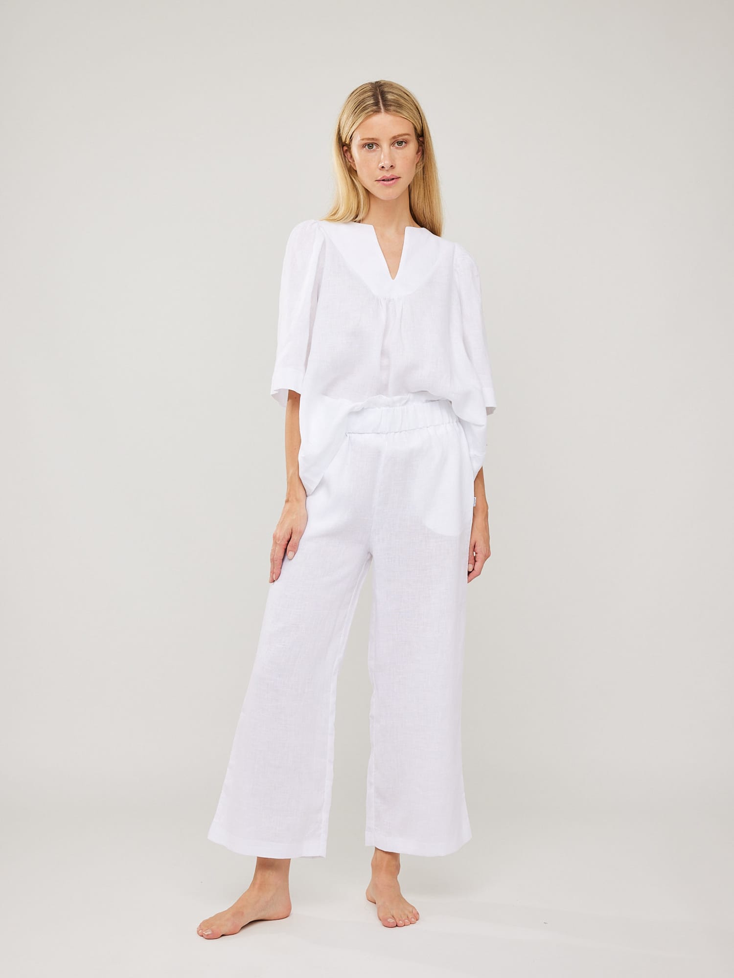 Ellie Linen Top