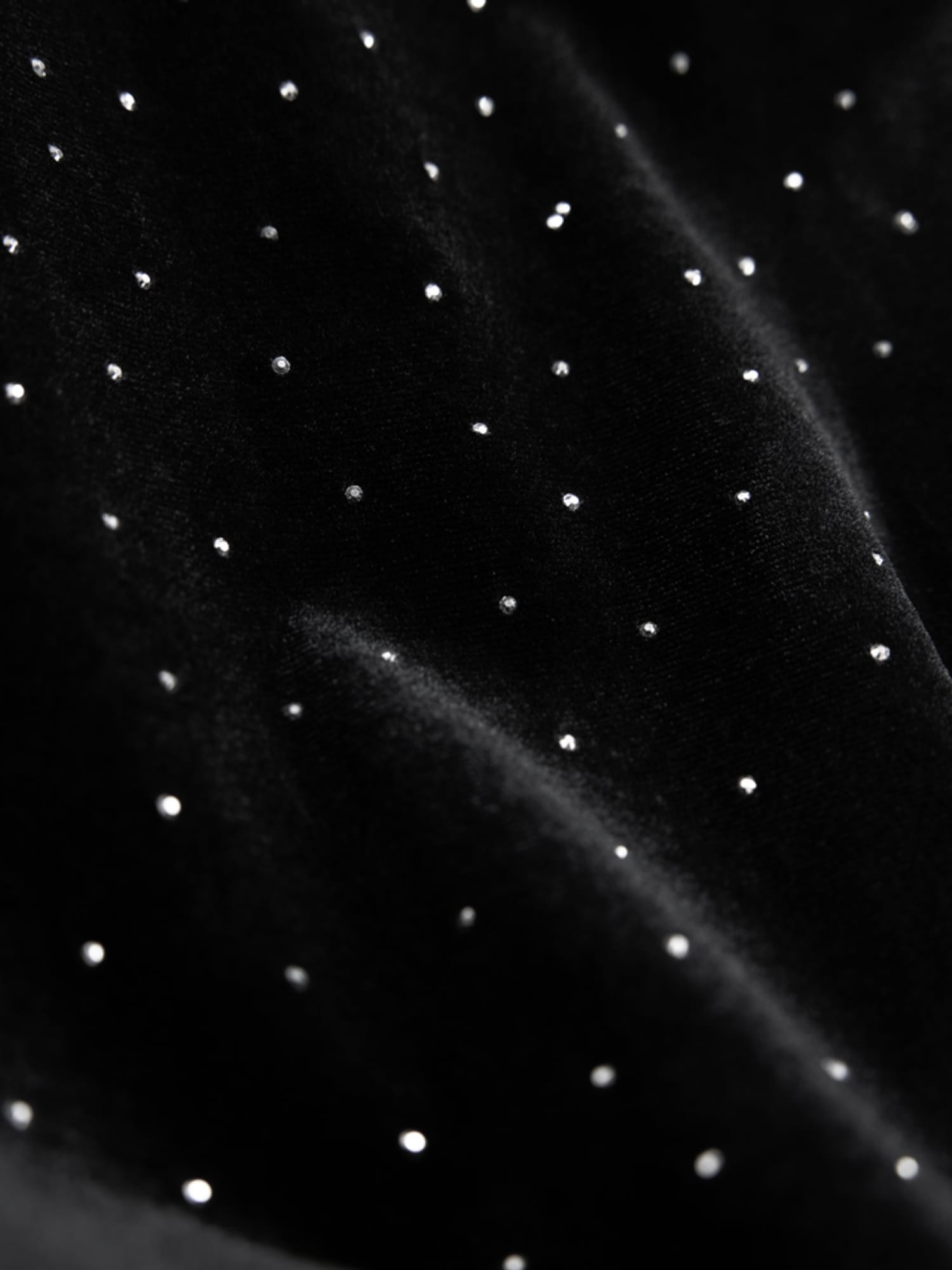Jamal Stud Velour Dress