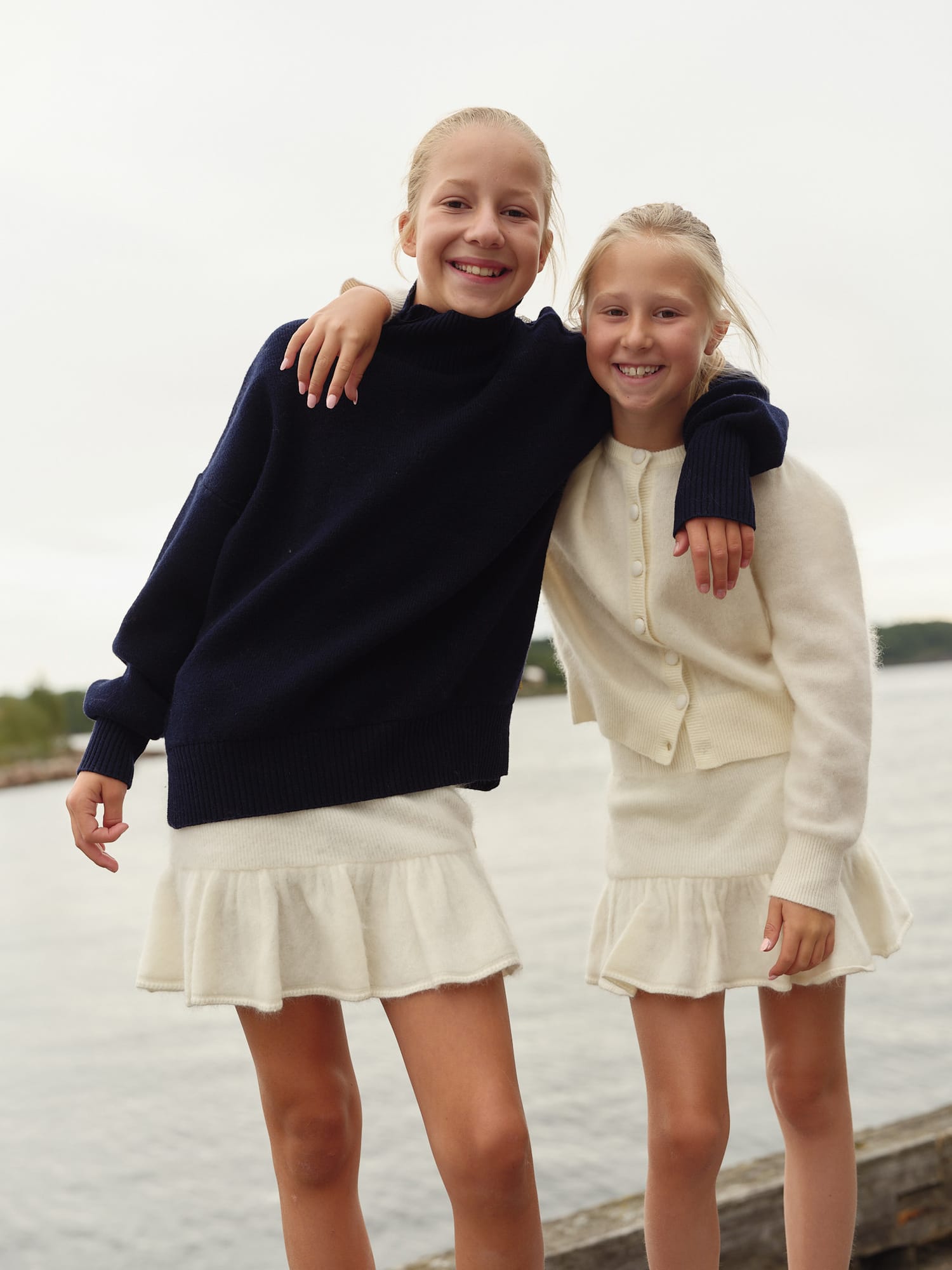 KIDS Sammi brushed skirt