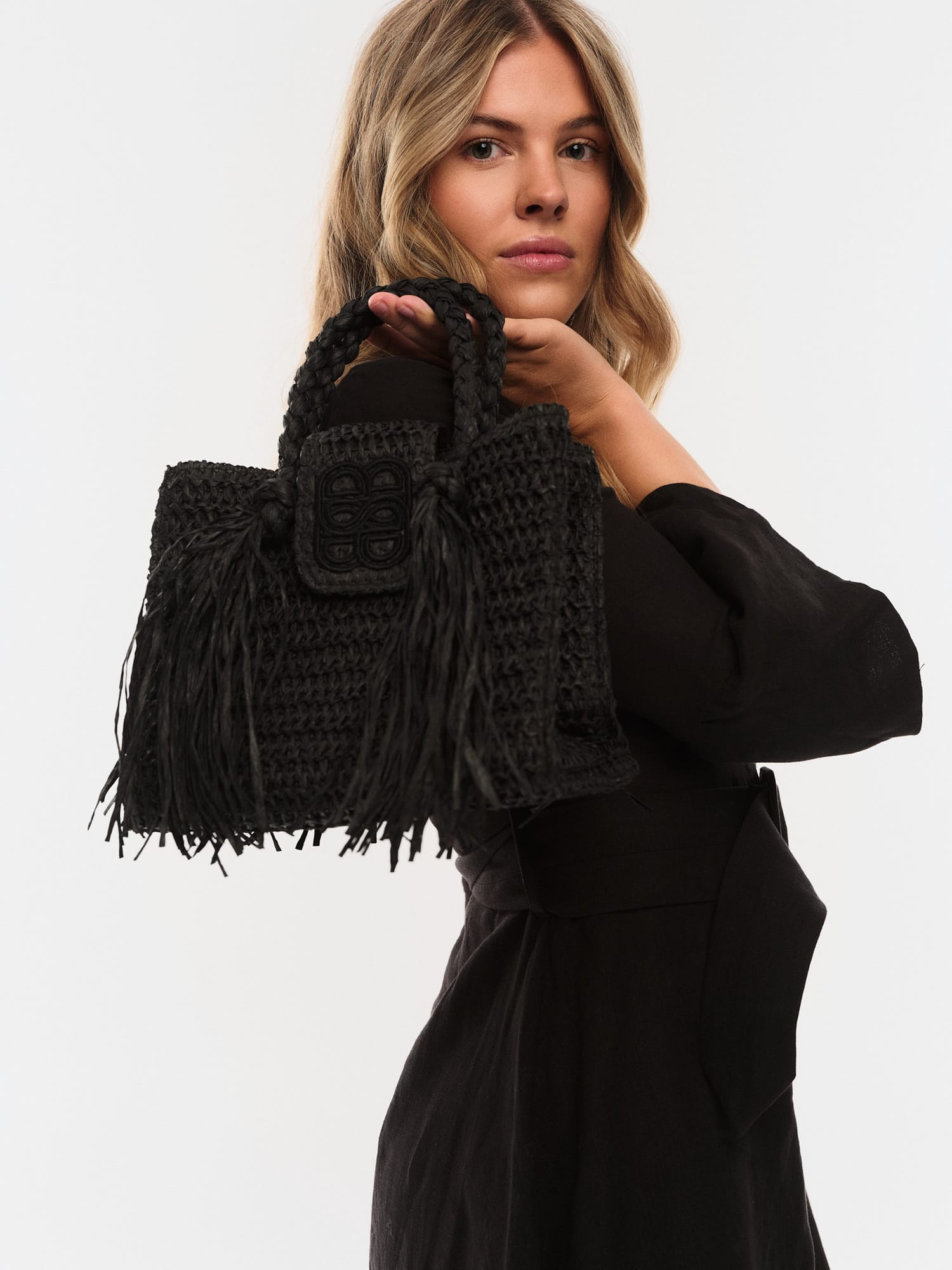 Sigrid Straw Bag