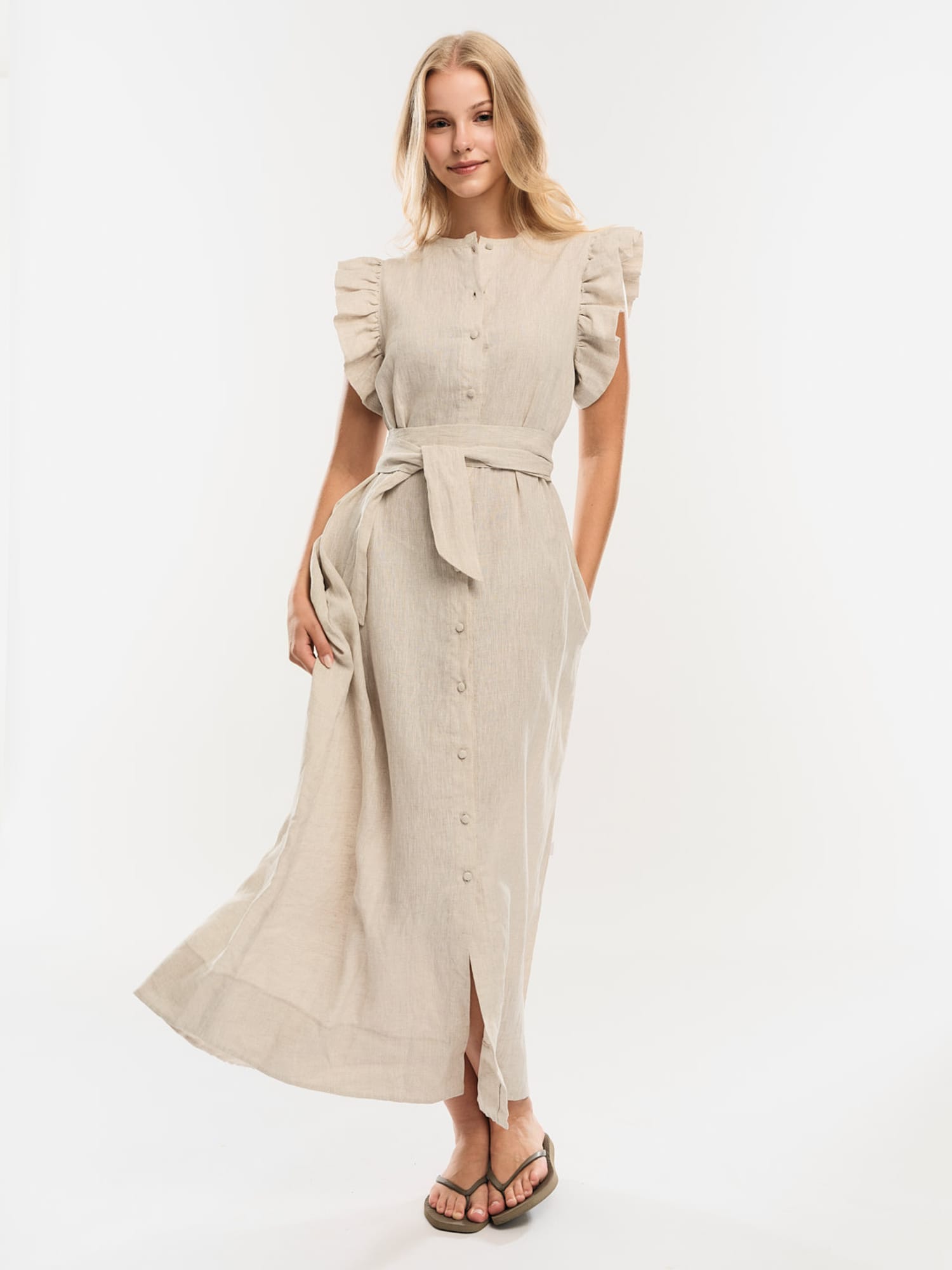 Pam Linen Dress