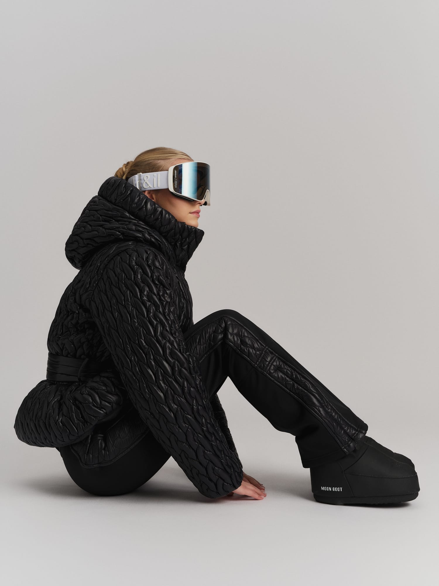 Mathilde Braided Down Jacket