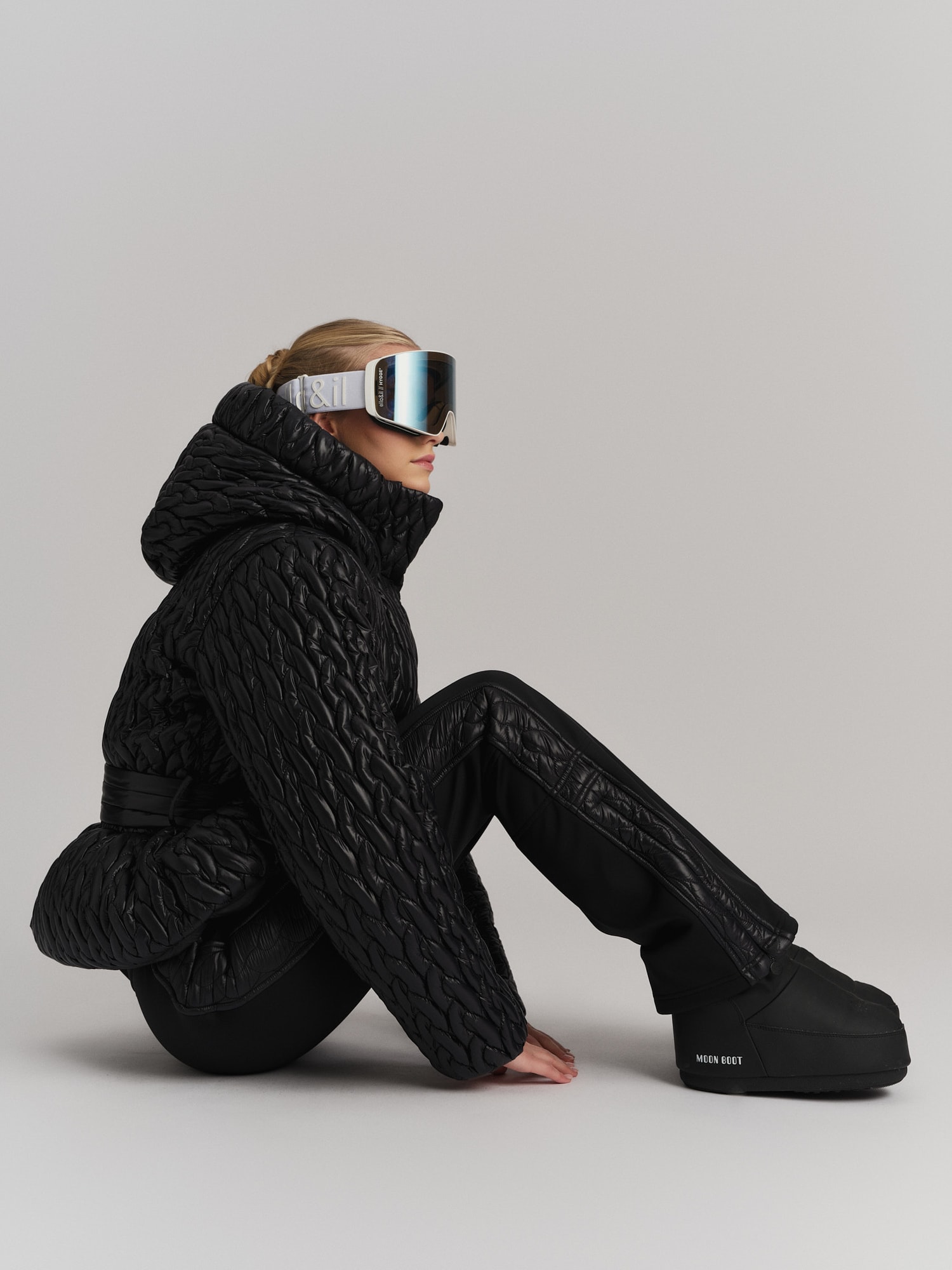 Mathilde Braided Down Jacket