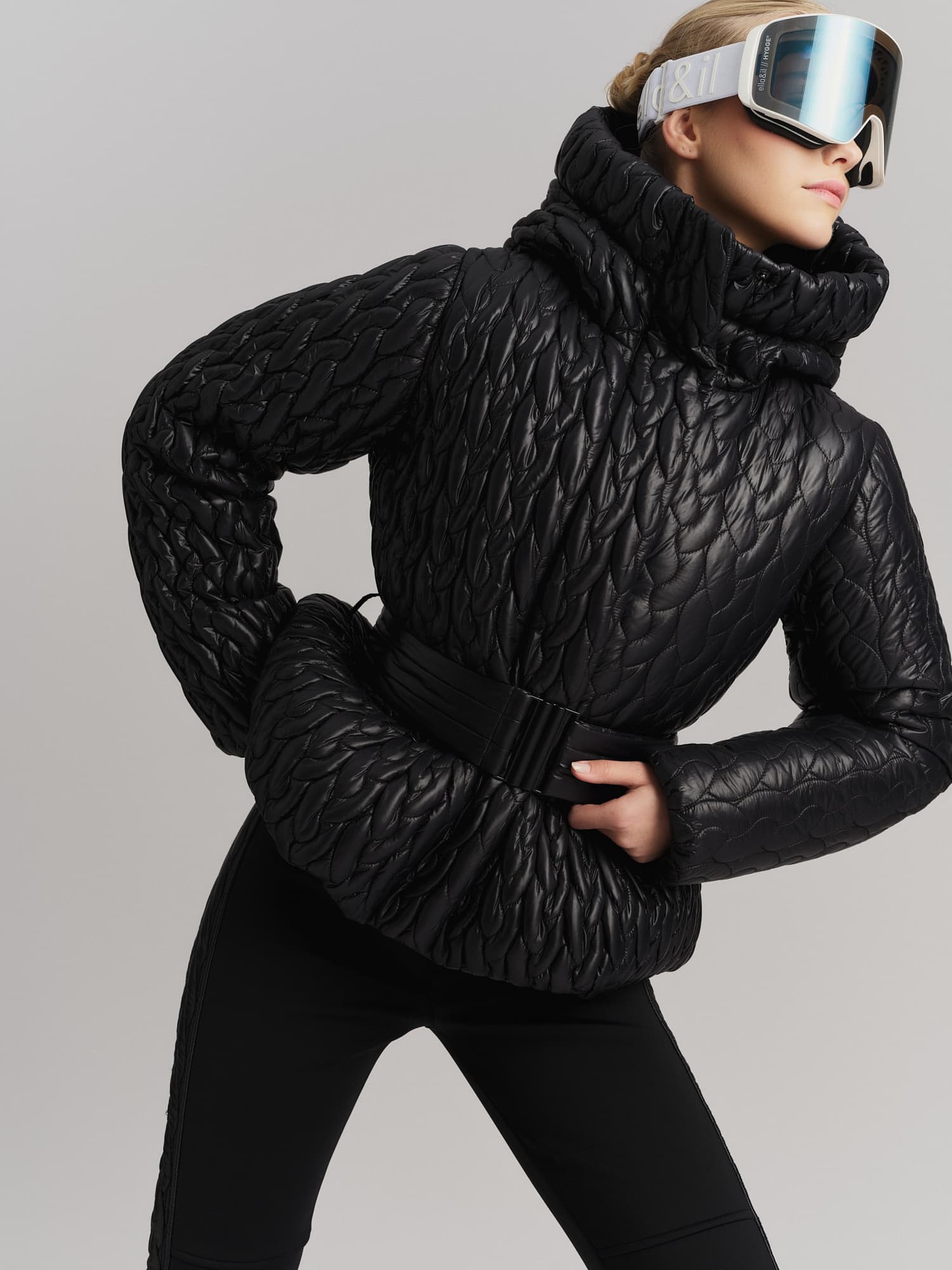 Mathilde Braided Down Jacket