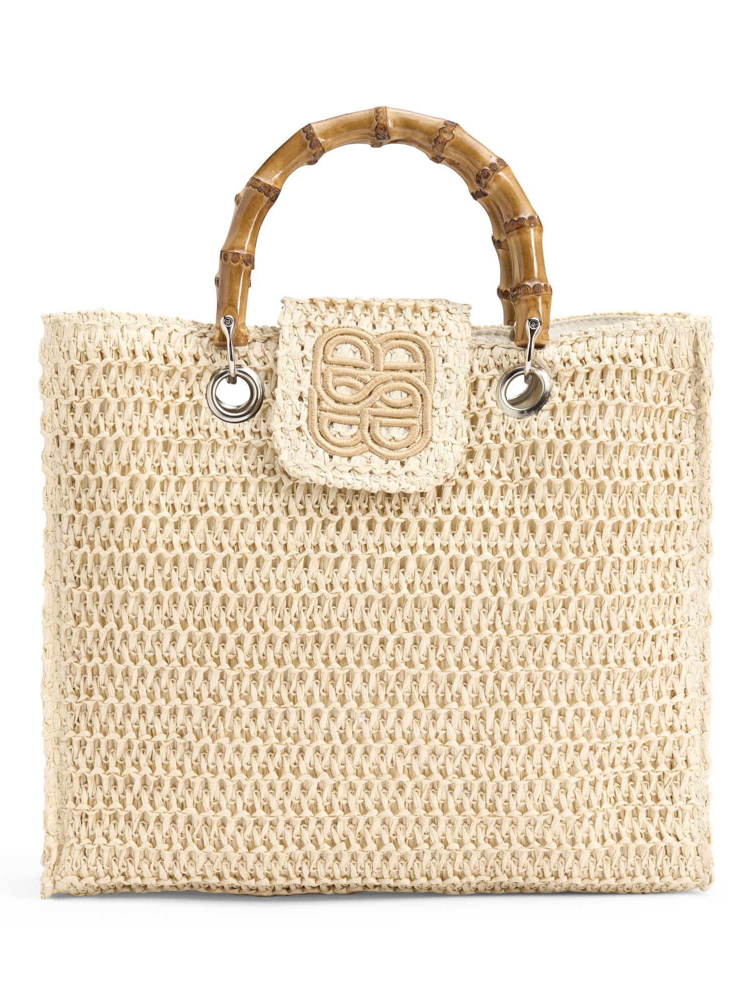Evelyn Straw Bag