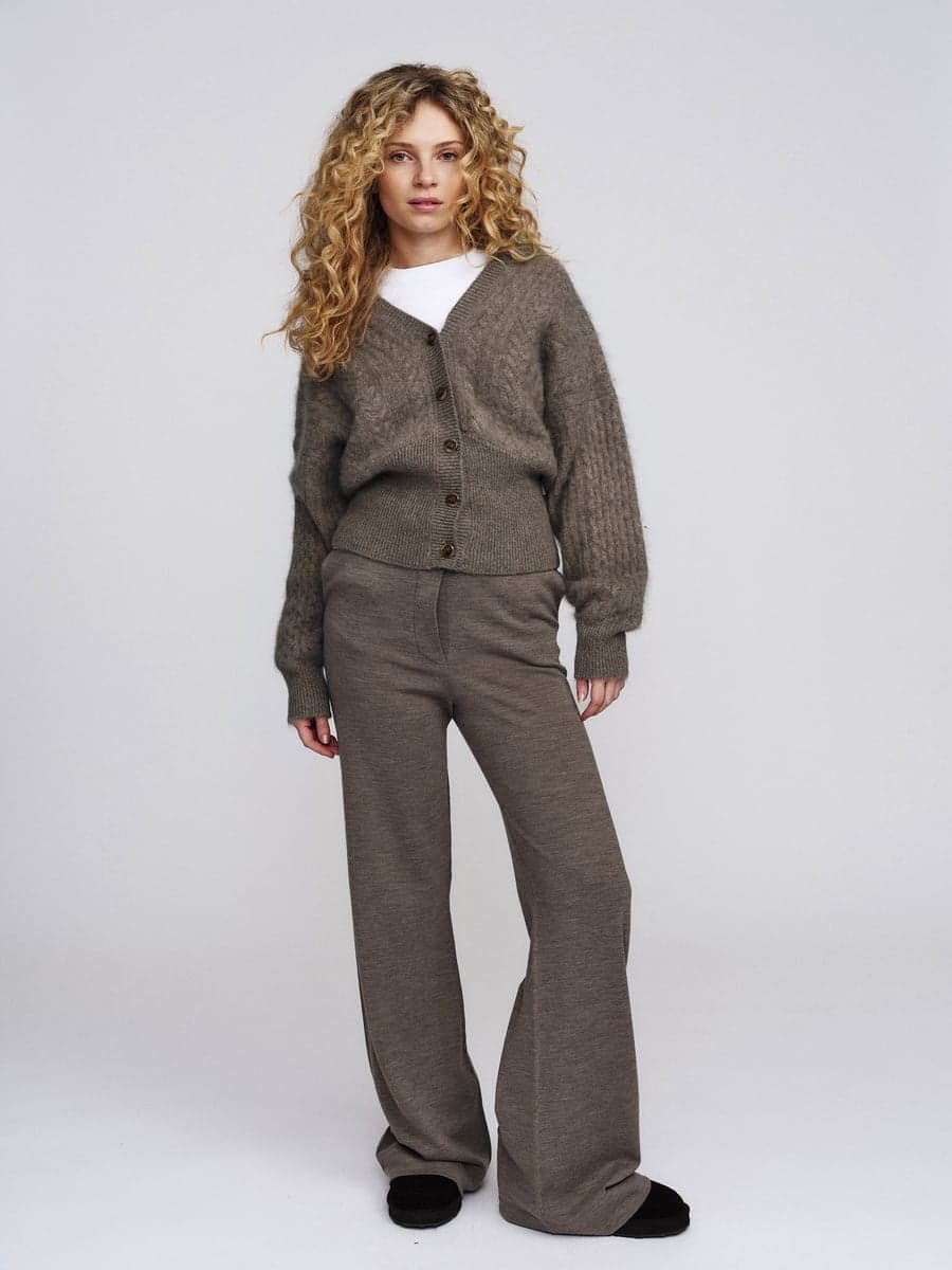Jenna Brushed Cardigan