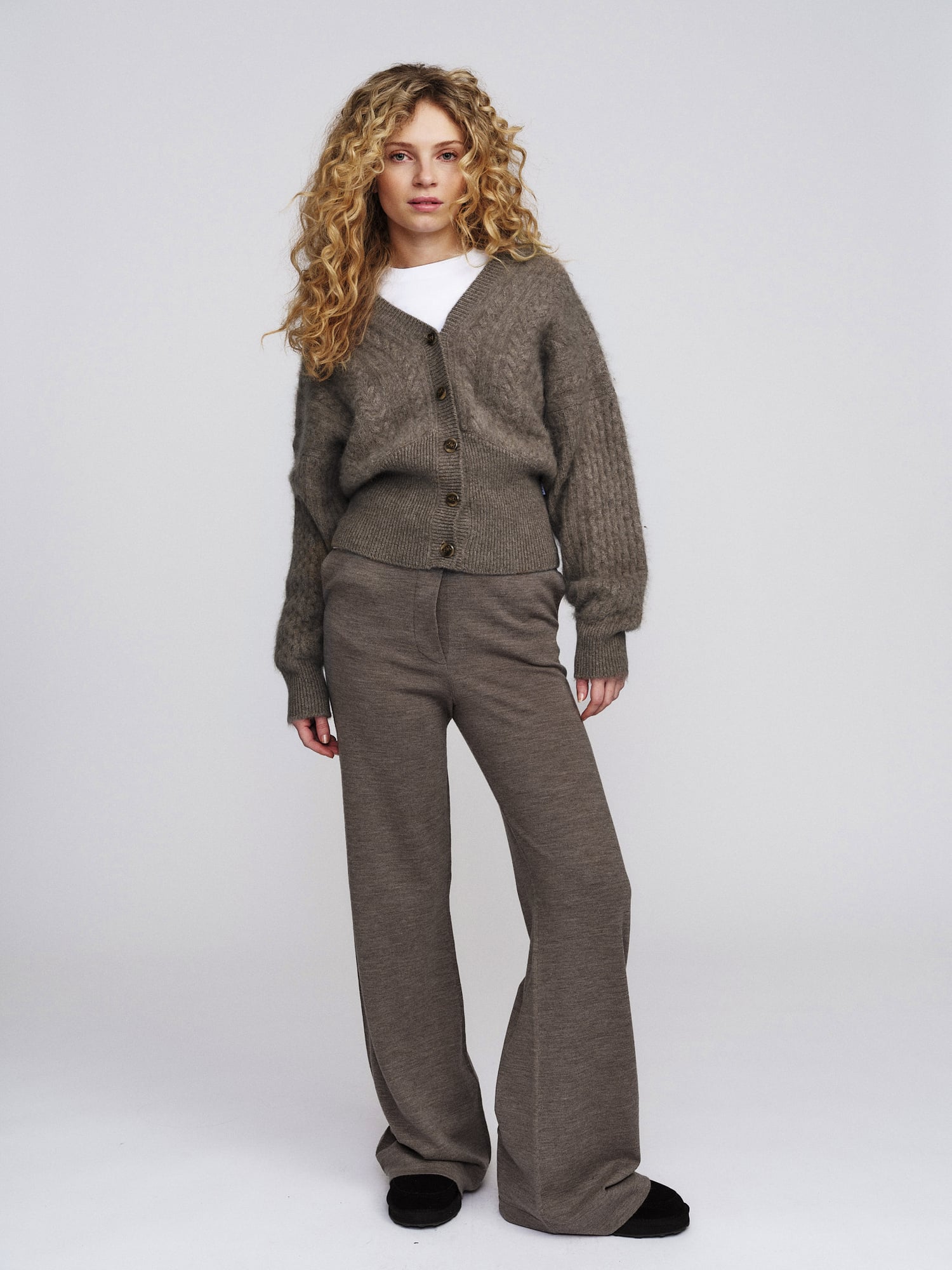 Jenna Brushed Cardigan