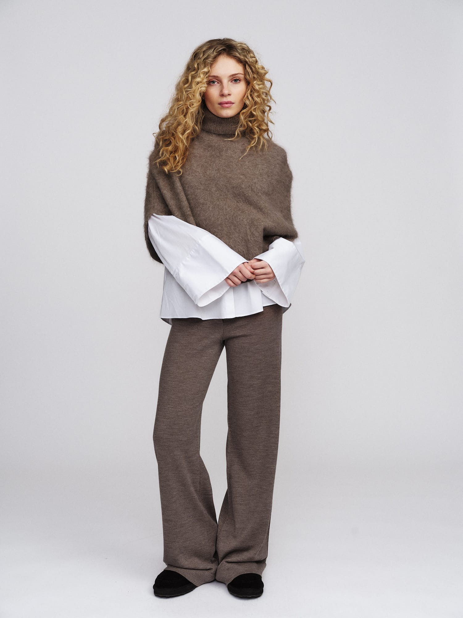 Maiken Brushed Poncho