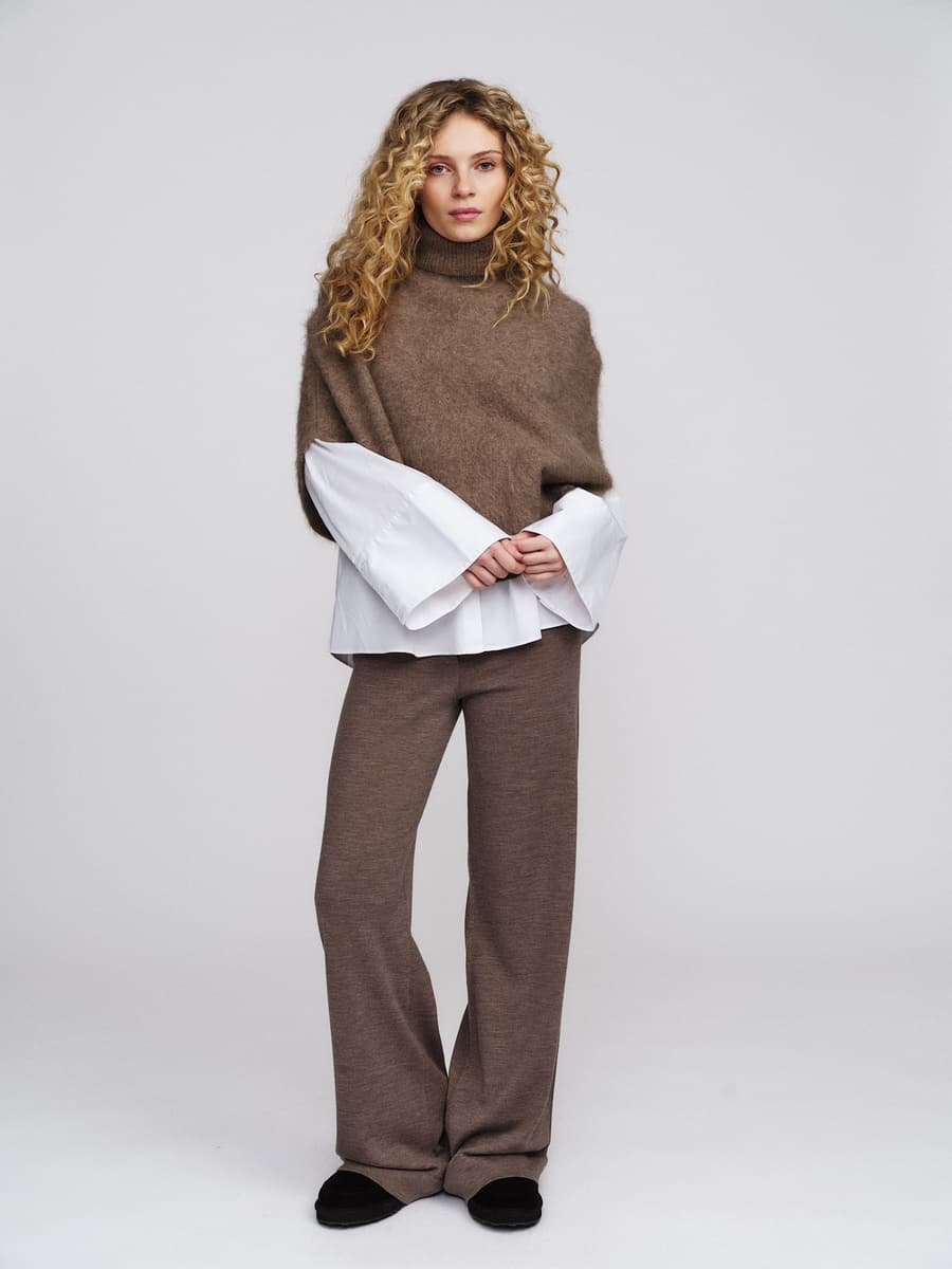 Maiken Brushed Poncho