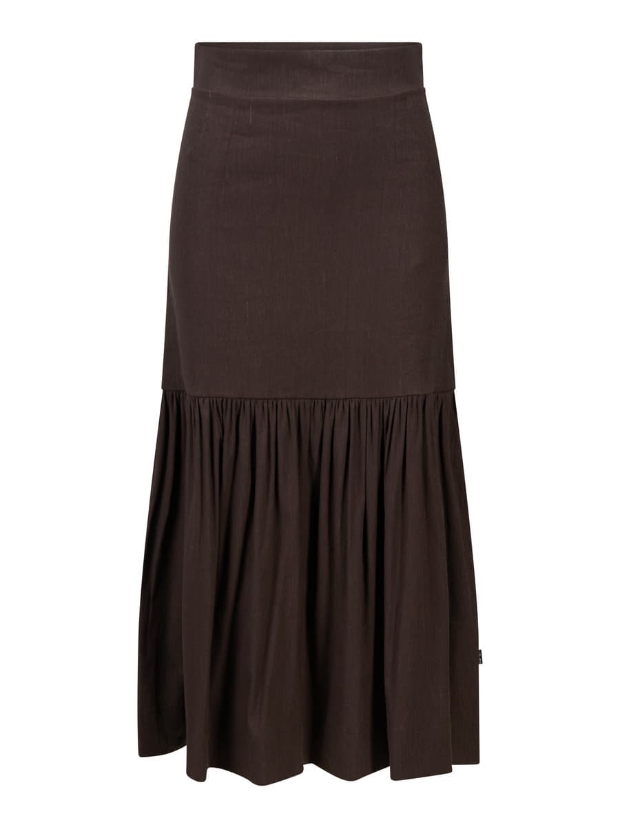 Lill Stretch Linen Skirt