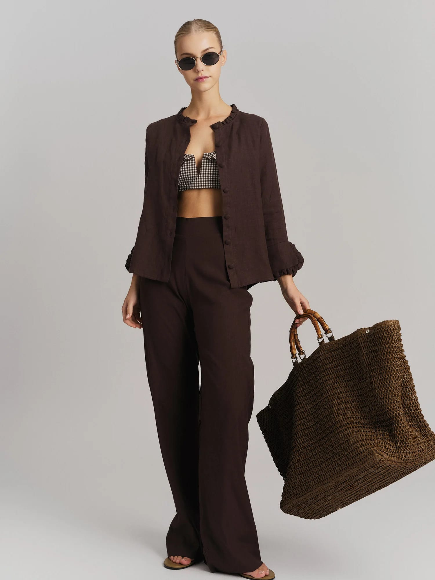 Molly Stretch Linen Pants