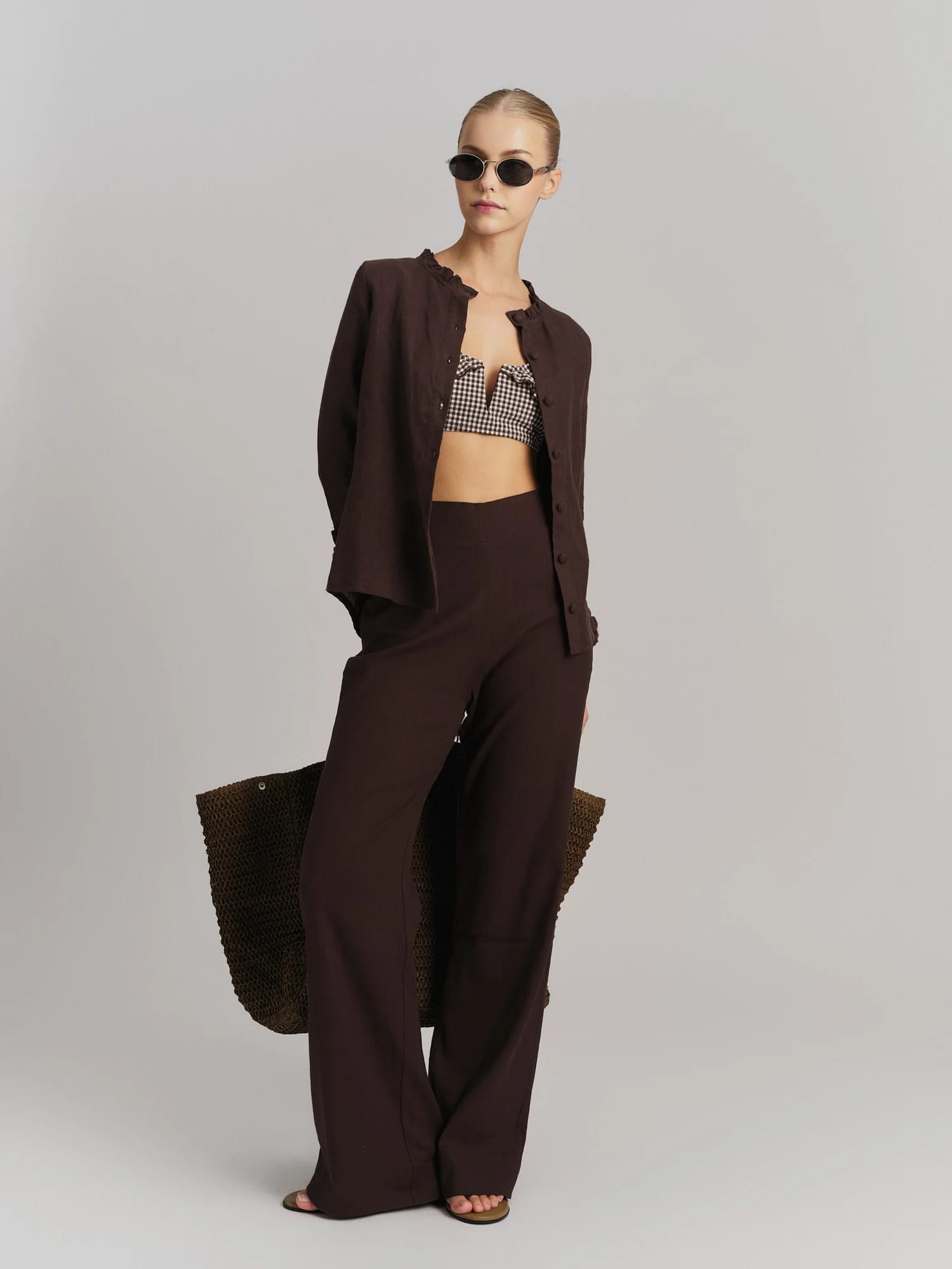 Molly Stretch Linen Pants