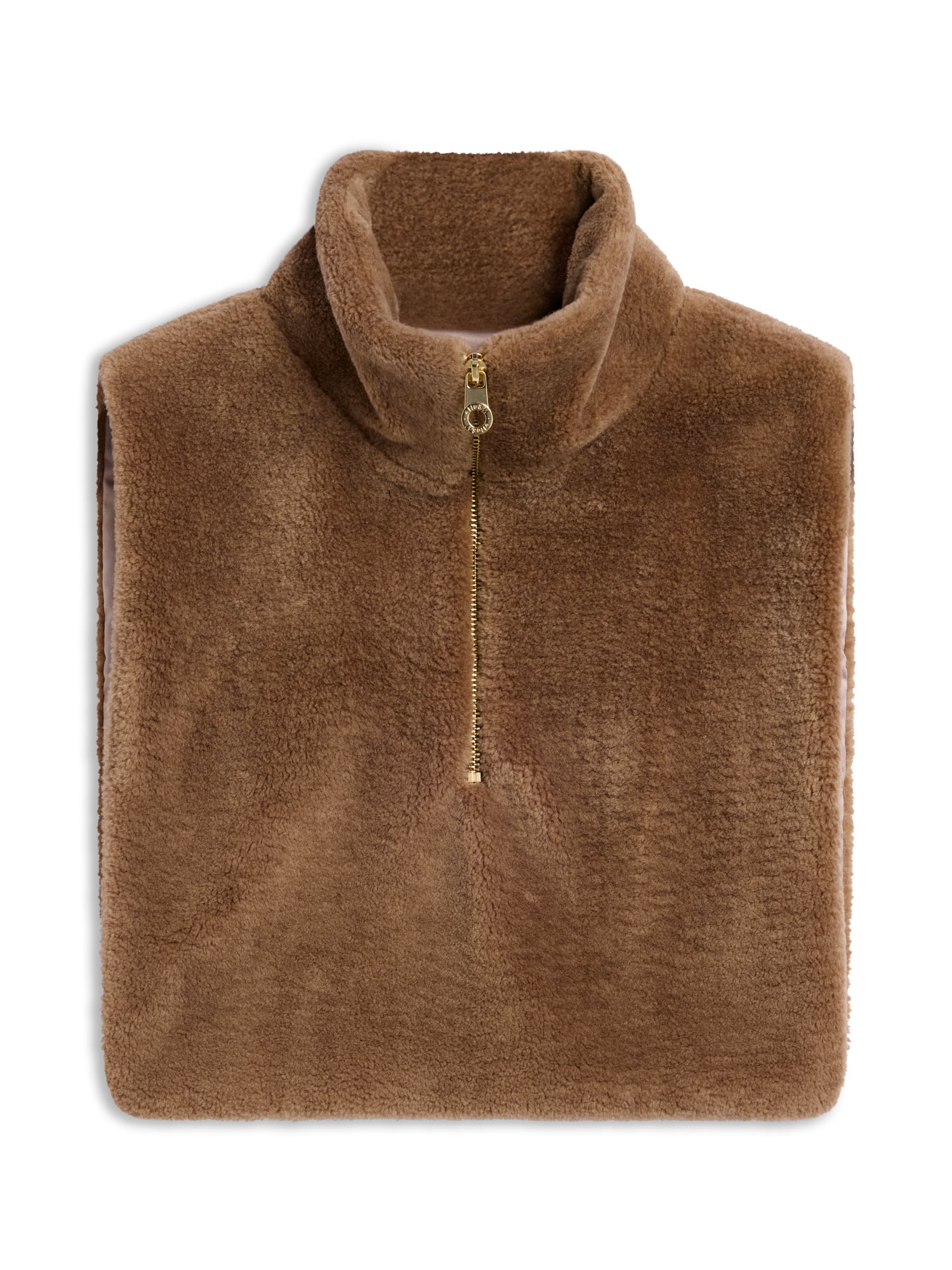 Belle Shearling High Neck