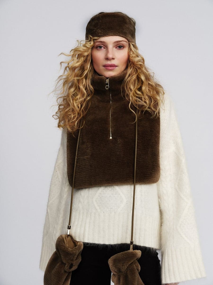 Mie Shearling Headband