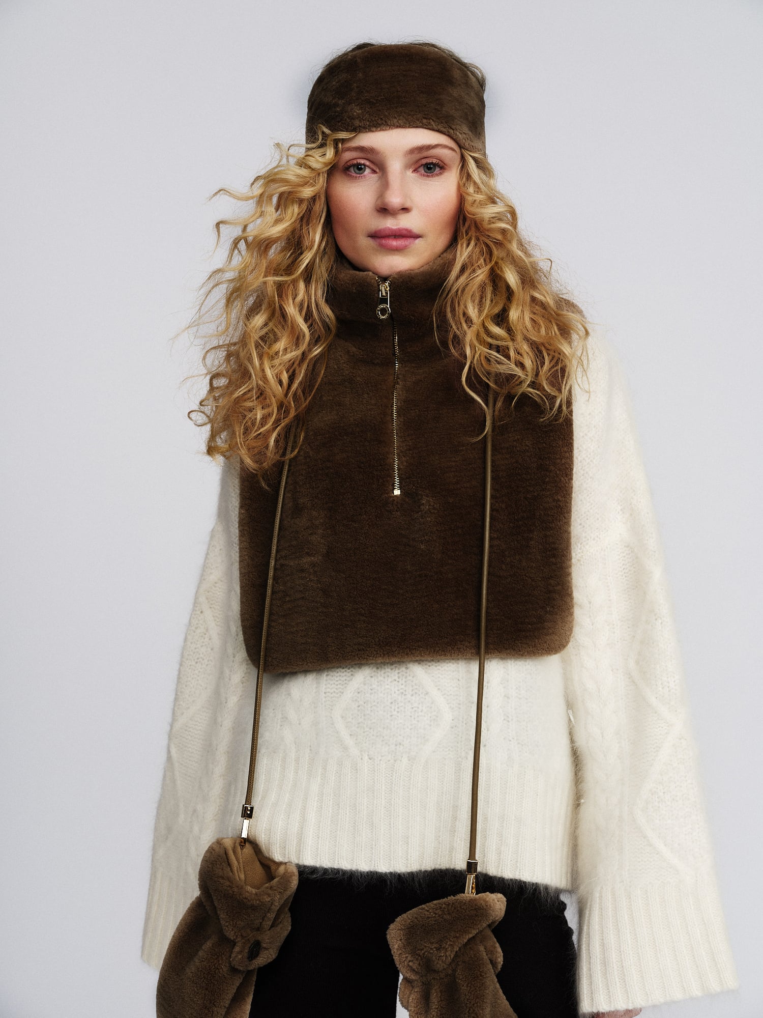 Mie Shearling Headband