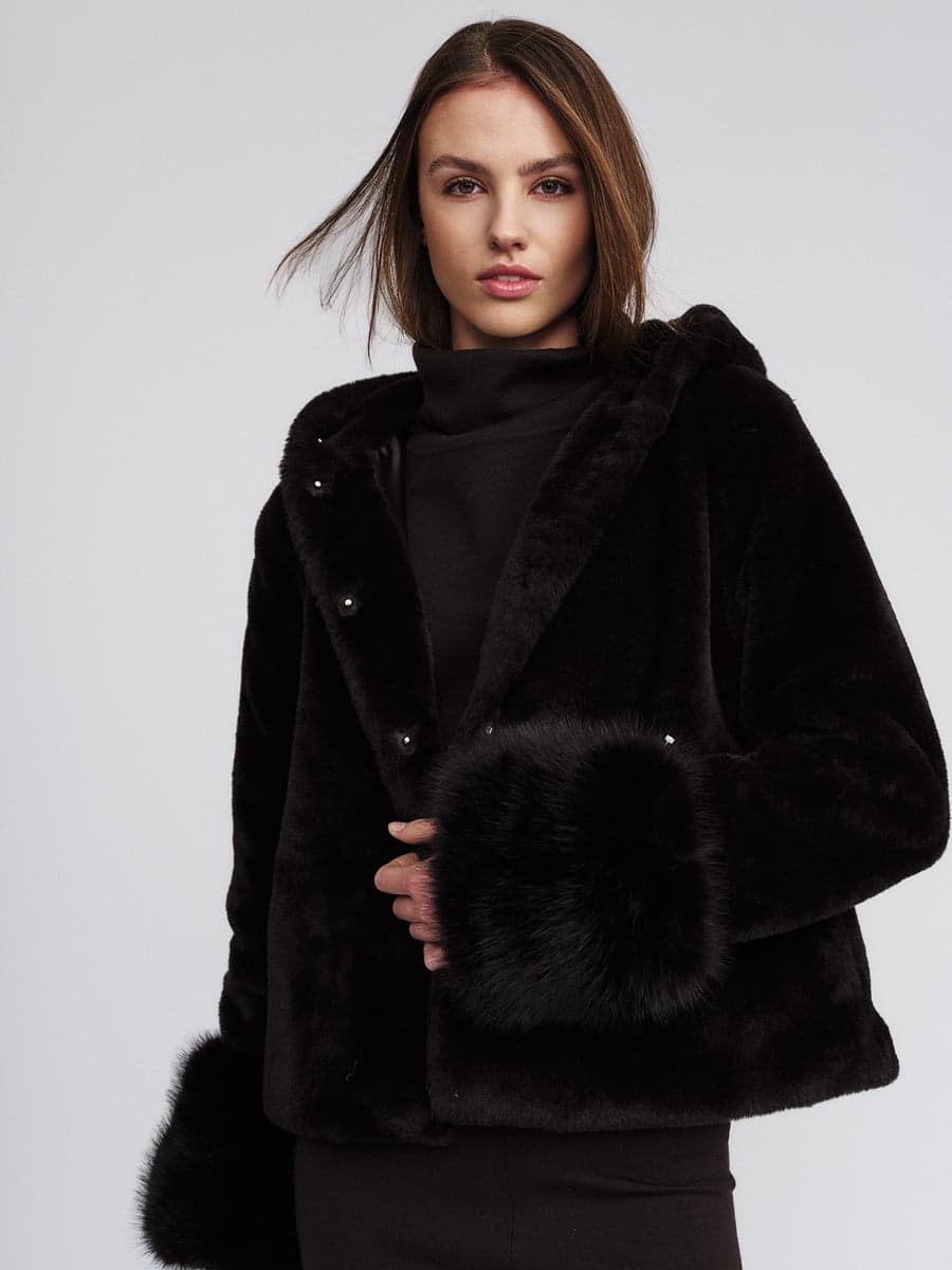 Miu Fake Fur Cuffs
