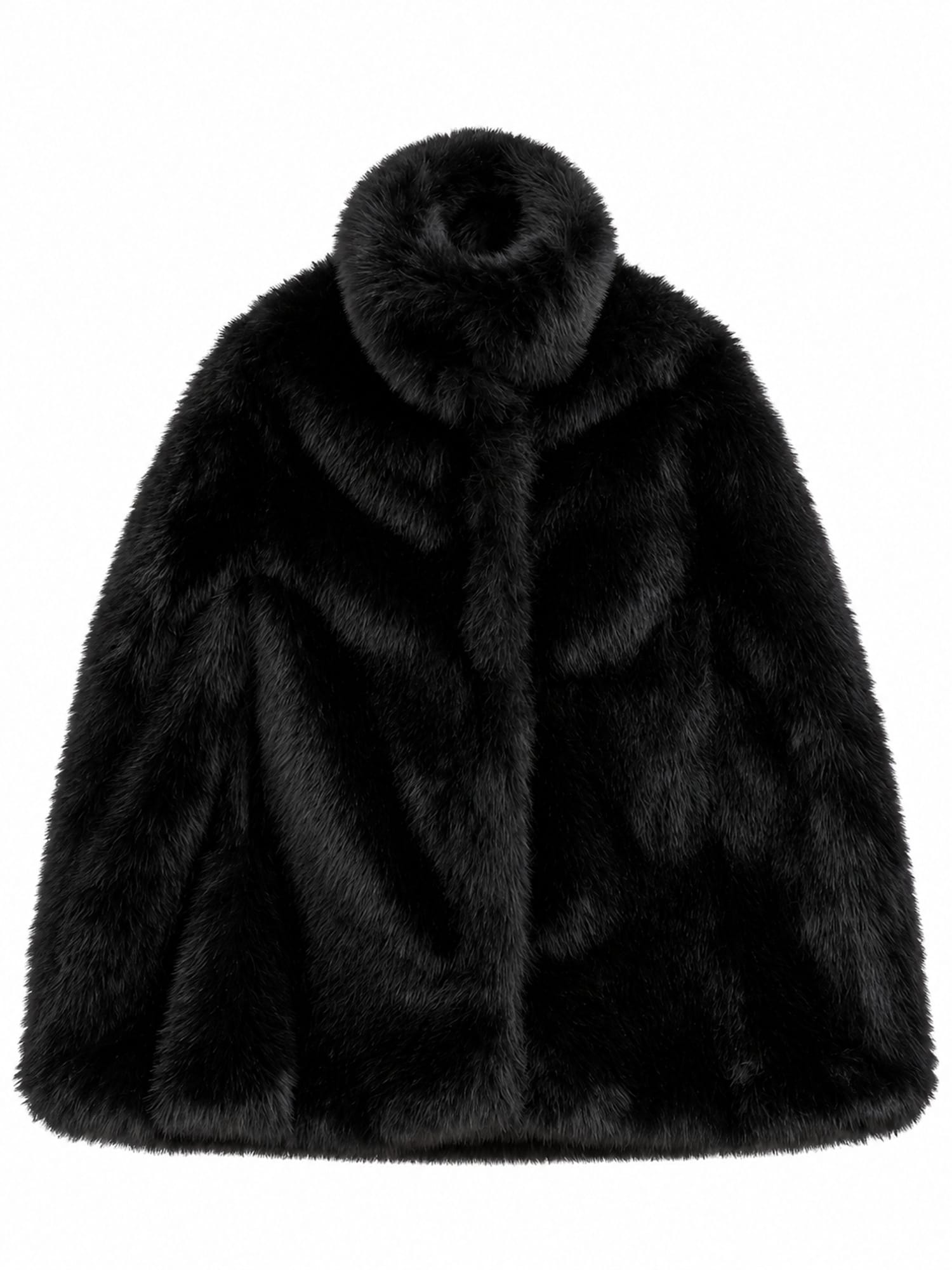 Mira Fake Fur Cape